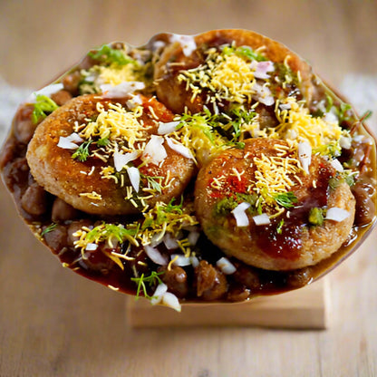 Aloo Tikki Chaat